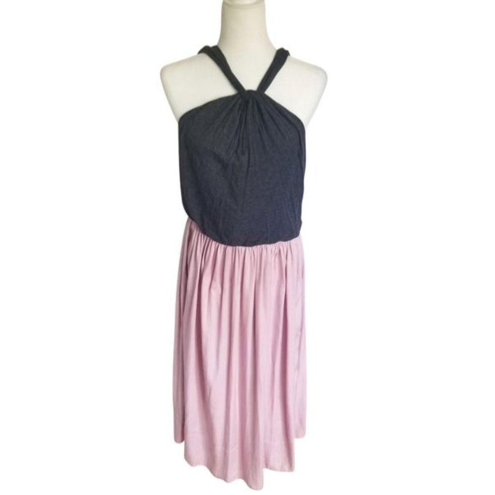 Cute NWOT Halter Knee-length Dress